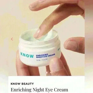 Know Beauty Enriching Night Eye Cream 0.5 oz new in box